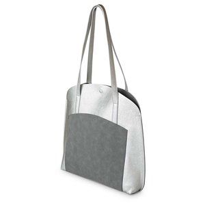 Oliver Bonas Carla Contrast Pocket Tote Bag